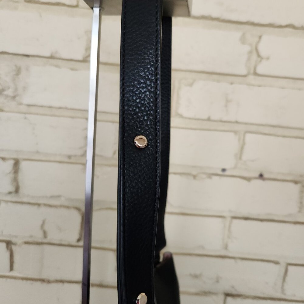 Like New Kate Spade NY Marti Black Bucket Leather Shoulder Bag - Picture 5 of 13